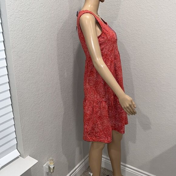 NWT-Frye  cotton floral dress w/ pockets. - Picture 2 of 6